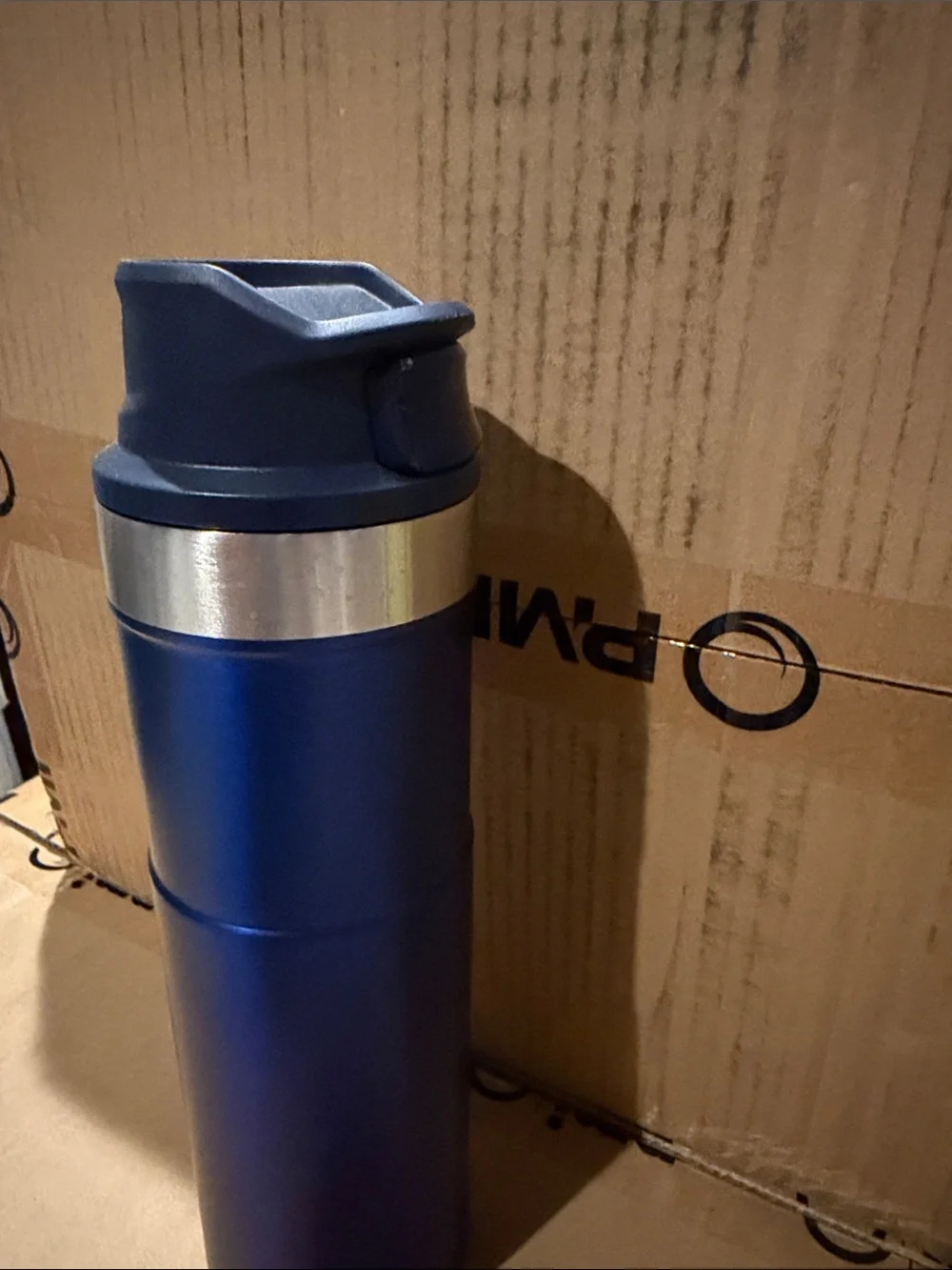 Starbucks Stanley Stainless Steel Tumbler Blue and Silver Travel Bottle